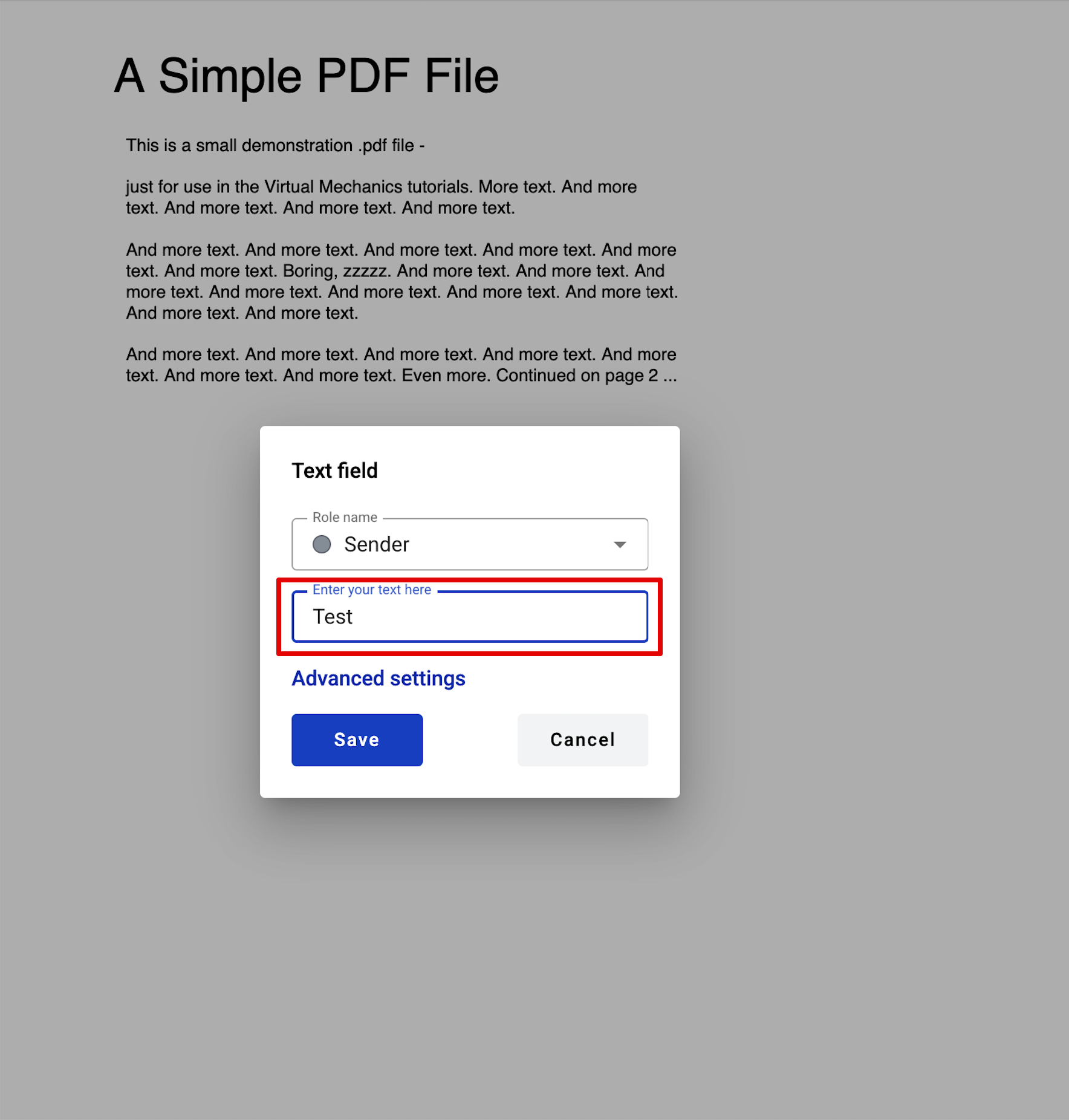 Quick send — WhiteDoc documentation